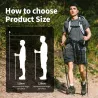 NATUREHIKE Air Terk EXT: ultralekkie kije trekkingowe z włókna węglowego